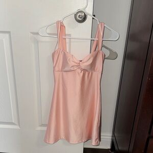 Windsor Blush Satin dress